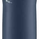 Contigo Cortland Chill 2.0 Blueberry Stainless Steel Water Bottle Vacuum-Insulated Spill-Proof Lid 24oz Ideal for Hot or Cold Drinks Interchangeable Lid Perfect for Kids & Adults