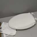 Toilet Seat, Elongated Toilet Seat with Toddler Seat Built in, Potty Training Toilet Seat Elongated Fits Both Adult and Child, with Slow Close and Magnets- Elongated