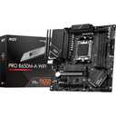 MSI PRO B650M-A WiFi ProSeries Motherboard (AMD Ryzen 9000/8000/7000 Series Processors, AM5, DDR5, PCIe 4.0, M.2, SATA 6Gb/s, USB 3.2 Gen 2, HDMI/DP, Wi-Fi 6E, Bluetooth 5.3, 2.5Gbps LAN, mATX)