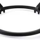 Wok Ring, Wok Support Ring Gas Stove Parts Compatible with GE Stove Cast Iron Burner Grate Stand W10216179 Whirlpool Kitchenaid Samsung Bosch Jenn Air Kitchen 7 Inch Stove Accessories