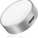 Elebase Apple Watch 11 Charger,5W USB C Magnetic Charging Adapter for iWatch USBC & iPhone Power Port,Portable Type C Wireless Watch Charger Dock for iWatch Series 10 9 8 7 6 Ultra SE 3 2,42/46/44mm (Silver)