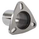 Universal Semi Direct Fit Exhaust Converter Pipe 2.5"OD 3-Bolt Flange Repair Kit，T304 Stainless Steel, exhaust flange repair,weld on exhaust flange