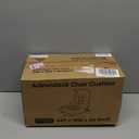 Rocking Chair Cushion - Chenille Fabric, High-Density Sponge, Durable Comfort Non-Slip Bottom Tufted Seat Pads with Ties, ChenilleDark Blue, 44x19x4 inch