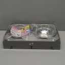 Elevated Dog Bowls for Large Dogs 5 Adjustable Heights 7.5"-15.4", 2 X-Large 10 Stainless Steel Bowls, Heavy Duty Raised Dog Bowl Stand Foldable Pet Feeder for Dogs Shoulder Height Over 15, Grey