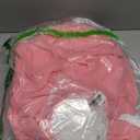 Dix-Rainbow Princess Bed Canopy for Kids, Soft and Durable Dreamy Mosquito Net Bedding, Girls Room Tent, Children Reading Nook Indoor Decor (Coral Pink)