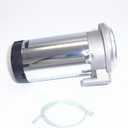 Air Compressor 12V Air Pump for Horn Super Loud Trumpet Air Horn Replacement Car Horn Compressor Kit Chromed silver Air Horn Compressor for Any Vehicle Trucks Lorrys Cars Vans Trains Boats