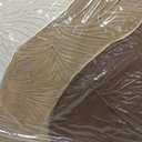 SOUGUAN Modern Wall Art Abstract Wall Decor Neutral Art Paintings 24"x48" Canvas Painting for Dining Room Area Poster for Bedroom (Orange)