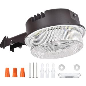 LED Barn Light 50W, 5000K Daylight 6500LM Dusk to Dawn LED Outdoor Yard Light with Photocell,400W MH/HPS Equiv,ETL Listed LED Security Area Light for Farm Porch Yard Street Lighting