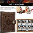 DUROTAN Trading Card Binder for MTG/YGO/PTCG/Game Cards,Holds 240 Cards,Premium Collector Card Album for Standard Cards,Toys Gifts for Kids