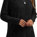AUTOMET Womens Long Sleeve Shirts Fall Fashion Tops 2026 Blouses Dressy Sweaters Tunic Winter Clothes Casual Outfits (Black, S)