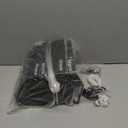 4.5 Quart Hanging Goat Feeder [Material of Metal] with Clips and Nylon Tie Wraps, Fence Feeder [Sturdy and Durable] for Goat, Pig and Dog, Blue, 4 Pack