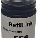 552 Ink Bottles Compatible Refill Ink Replacement for 552 T552 Work for ET-8500 ET-8550 8500 8550 Printer, 2 Pack, Black
