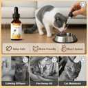 Cat Calming Drops  Natural Anxiety & Stress Relief for Cats | Sleep Aid, Travel & Grooming Support | Helps with Aggression, Loud Noises & Night Restlessness | Safe Herbal Formula