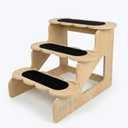 Wood Dog Stairs for Bed
Trainer-Recommended Wood Ramp Steps – Sturdy Support for Small & Senior Dogs