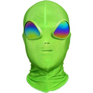 Stegosaurus Alien Mask Halloween Mask Cosplay ET Costume Halloween Party for Adult New Upgrade