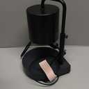 Candle Warmer Lamp Adjustable Height Dimmable with Timer Large Jar Candles Compatible - No Flame Scented Wax Warmer with 2 Bulbs - Mothers Day Gift - Black