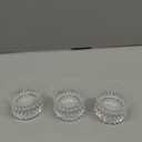 Askcraok Whiskey Glass Set of 2 Old Fashioned Glasses 3.7 oz for Cocktail,Bourbon,Cognac, Holiday Gifts Transparent (Clear)