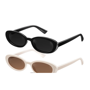 miyya Old Money Polarized Oval Sunglasses – 2025 Edition, UV400 Protection, Feather-Light Fit & Trendy Colors