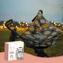 ACRABROS Car Seat Covers for Babies,All Season Infant Carseat Cover Canopy for Boys and Girls,Stretchy Adjustable Peeping Window with Mesh Cover,Warm Breathable Universal Fit,Clouds Sheep