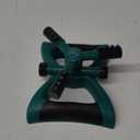Joeys Sprinkler for Yard, Rotating Garden Sprinkler for Large Area Coverage, Lawn and Yard Sprinklers (Green)