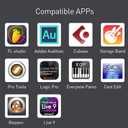 Lightning to MIDI Cable USB OTG Type B Cable for Select iPhone, iPad Models for Midi Controller, Electronic Music Instrument, Midi Keyboard, USB Microphone (20FT)