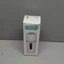 Car Electric Kettle,Portable Travel Kettle,12V/24V Car Coffee Warmer,420ML Hot Water Heater with Built-in Magnetic Induction Stirring,Small Mini Hot Water Boiler for Tea Coffee Milk (White)