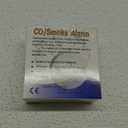 Combination Smoke and Carbon Monoxide Detector Alarm, Beeps Warning Smoke and CO Alarms for Basements Travel Home Office House Bedroom Living Room Car, Battery Operated,Comply with UL 217/2034, 1-Pack