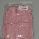 ANRABESS Women's Long Sleeve Mock Neck Sexy Bodycon Mini Dress Dressy Casual Elegant Formal Party Blazer Dresses with Pockets Size M Pink