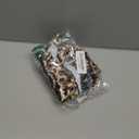 OYOANGLE Women's Cheetah Print Bikini Set Underwire Padded Push Up 2 Piece Bathing Suit, Size Small(Brown and Black)