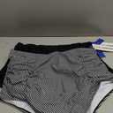 COCOPEAR Women's Ruched High Waisted Bikini Bottom Retro Vintage Swim Short Tankinis, 3 XL