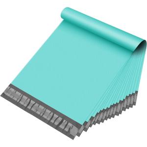 Fuxury Poly Mailers 6x9" 1000 PACK, Small Shipping Bags Embossed Dots Design, Self Adhesive & Durable Mailers Poly Bags Shipping Envelopes for Small Business Packaging Shipping, Teal Mailer Bags Bulk