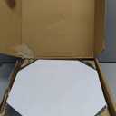 Mass Loaded Vinyl Soundproof Wall Panels Self-adhesive, 12 Pack Mlv Soundproofing Panels, 12''x12''x0.4'' High Density Square Sound Proof Panels For Walls, Home Office, Reccording Studio White