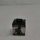 THE BEAM  CORKY Urban  Folding Rear-View Bicycle Mirror for Handlebars, Bike Mirror Handlebar Mount  Mini Lens with Wide View and 360-degree Rotation (Black)