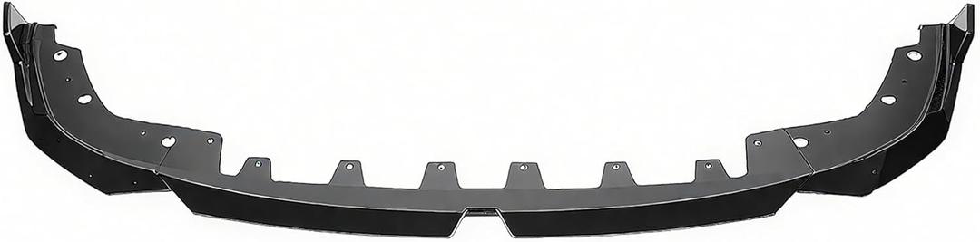 KHK Front Bumper Lip Compatible with 2023-2025 BMW G20 LCI Sedan 330i M340i 330e M-Sport Facelift, Glossy Black Car Front Lip Bumper Air Splitter