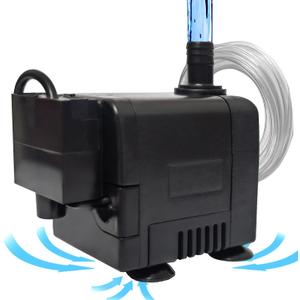 Small Pump With Level Sensor 110V Mini Condensate Pump Automatic Submersible Water Pump For Dehumidifier,Air Conditioner,HVAC,Ice Maker, Furnace,Air Cooler,PM03