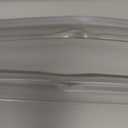Shower Door Bottom Seal,2 PCS 3/8" X 36" Shower Door Sweep for 3/8 Inch Glass,Frameless Glass Door Seal Strip to Seal 20mm Gap, Stop Shower Leaks and Create a Water Barrier