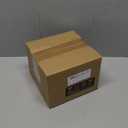 Amolliar 2Pc Apothecary Jars Bathroom Vanity Storage Organizer Set -Countertop Canister with Stainless Steel Lids &Stickers - Qtip Dispenser Holder for Qtip,Cotton Swab,Makeup Sponge (Brushed Nickel)