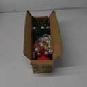 Mini Tabletop Christmas Tree with 30 LED String Lights, Star Top, Perfect for DIY Decoration 2ft