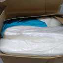 Waterproof Outdoor Cushions for Patio Furniture, Fade Resistant Backrest and Deep Seat Cushion Set with Removable Cover, 24 x 24 Inch, Teal, 1 Set