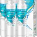 ICEPURE Alkaline RWF5800A-AL Refrigerator Water Filter Replacement for Frigidaire EPTWFU01, EWF02, Pure Source Ultra II, PureSource Ultra 2, GP006, BO022, MR022, SCWFTCTO, 4562222, Enhances PH, 4Pack