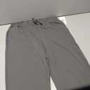 Leapstride Women's Track Pants with Back Zip Pocket - 4-Way Stretch Moisture-Wicking Fabric, Multi-Pockets for Daily Wear, Gray Medium