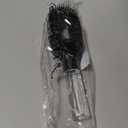 Hair Brush with Water Spray, 2-in-1 Detangling Tool for Frizz Control, Works on Wet & Dry Strands, Portable Mist Comb for Thick, Curly & Fine Textures(1 Black)