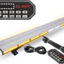 ASPL 49 inch Low Profile Rooftop Emergency Strobe Lights Bar Flashing Warning Security Traffic Advisor Hazard/Full Aluminum/Take Down & Alley Light for Trucks Tow Construction Vehicles (Amber)