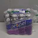 Propel Electrolyte Enhanced Water Sports Drink, Grape Flavored Water, Zero Calorie & Zero Sugar Hydration with Electrolytes and Vitamins C & E, 16.9 fl oz Bottles (12 Pack) (Best By: 05/18/2026)