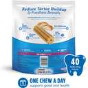 DentaLife Daily Oral Care Dog Treats for Small and Medium Dogs, Chewy Dental Treat to Freshen Breath and Fight Tartar, Chicken Flavor - 40 ct. Pouch (EXP 11/01/26)