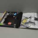 GE Ultra-Thin Amplified TV Antenna, 4K Ready 1080P Digital HDTV UHF VHF, Long Range Indoor TV Antenna, Amplifier with LTE Filter, Reversible Black/White Finish, 48862