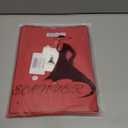 Women's Short Sleeve Cropped Cardigan Button Down Sweater Lightweight Knit Shrugs (Red, XL)