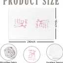 Coquette Pink Bow Christian Kitchen Towels Set of 2, Christian Gifts for Women Girls, Bible Verse Scripture Dorm Room Preppy Bow Decoration Tea Towels Kitchen Hand Towels 16x24 Inch
