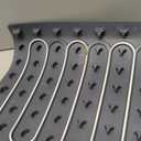 Warming Mat for Food with 3-Zone Independent Control, Extra Large 40"x17" Food Wamer Chafing Dishes with 17 Temp 6 Hour Timer, Food Warming Mat Custom 3-Zone Settings for Party Buffets Daily Use (Dark Gray)