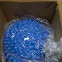 2 Pcs Half Round Massage Ball for Feet Blue Spiky Massage Ball for Kids Adults Sports, Stability Training, Muscle Balancing Therapy, Yoga Gymnastics Exercise